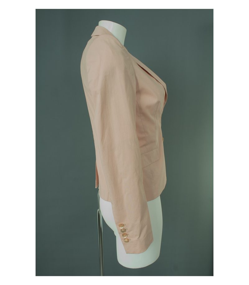 CINQUE Damen Blazer Gr. DE 34 Rosa Baumwolle – Foto 2