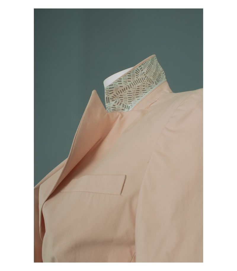 CINQUE Damen Blazer Gr. DE 34 Rosa Baumwolle – Foto 4