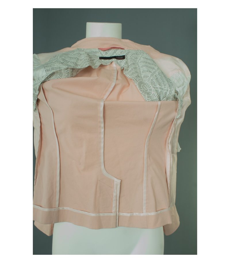 CINQUE Damen Blazer Gr. DE 34 Rosa Baumwolle – Foto 5