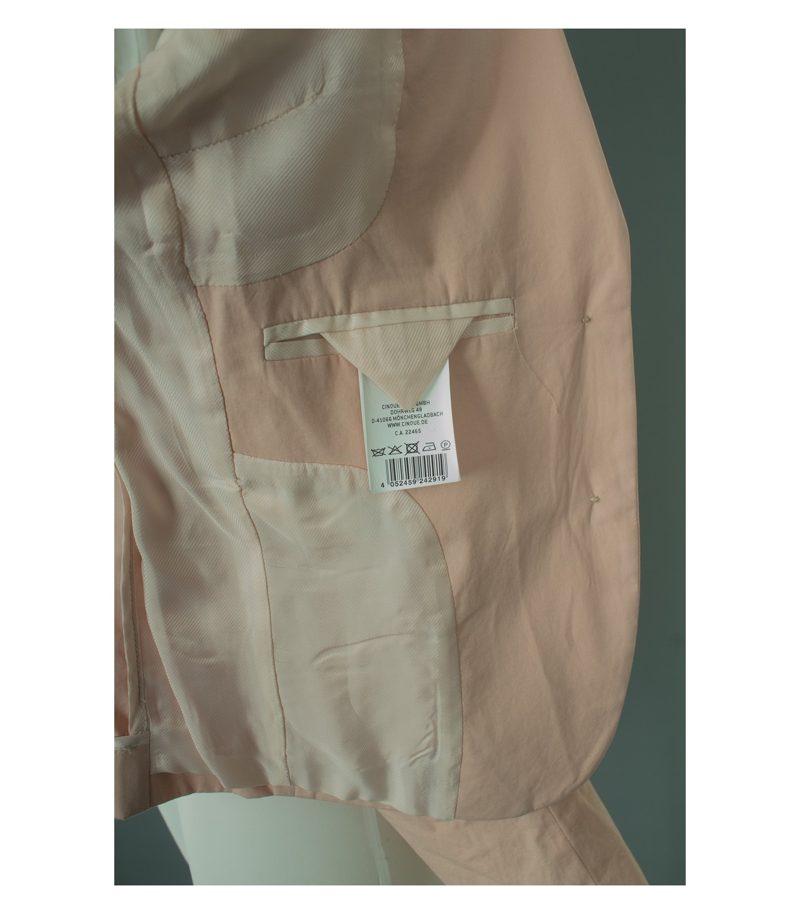 CINQUE Damen Blazer Gr. DE 34 Rosa Baumwolle – Foto 6