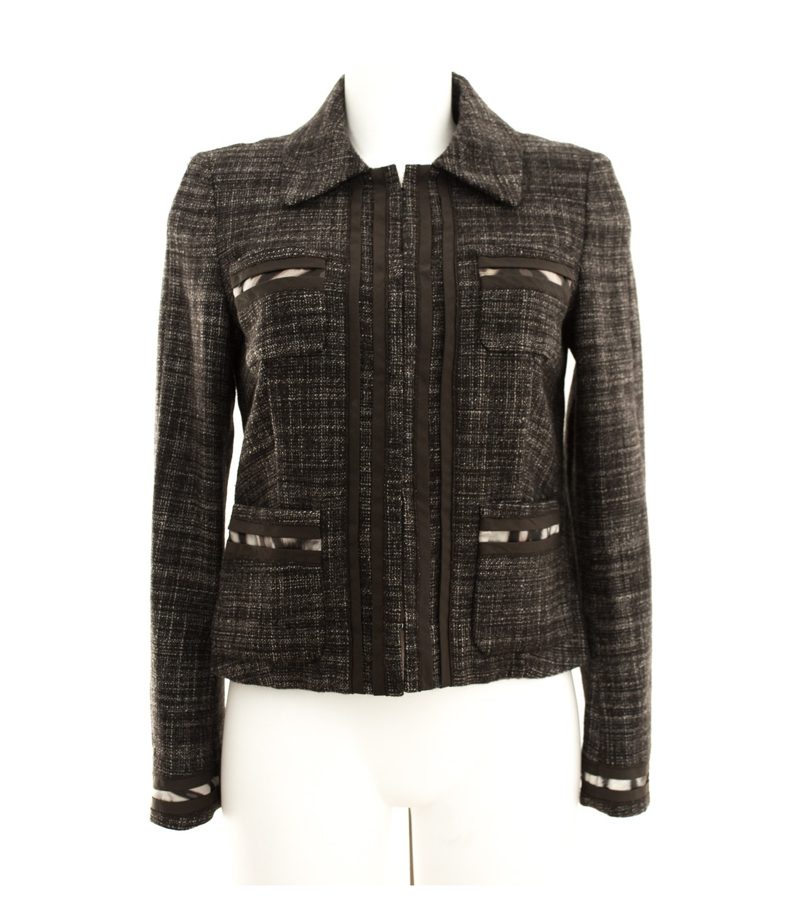 Laurel Damen Blazer Mix Gr. 36 Wolle Kaschmir Seide – Foto 1
