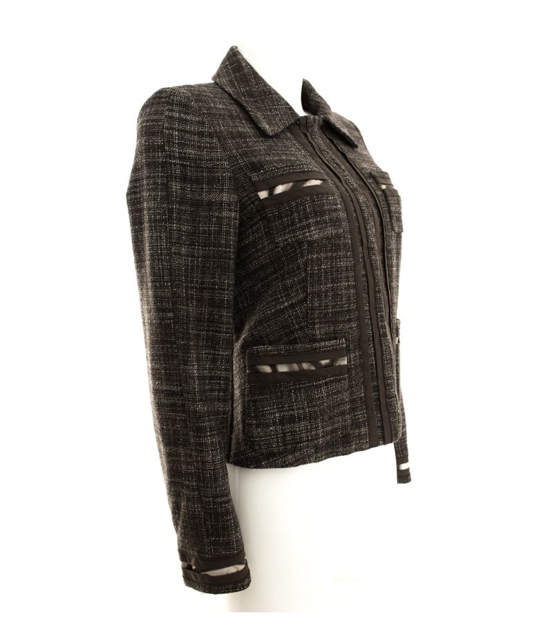 Laurel Damen Blazer Mix Gr. 36 Wolle Kaschmir Seide – Foto 2