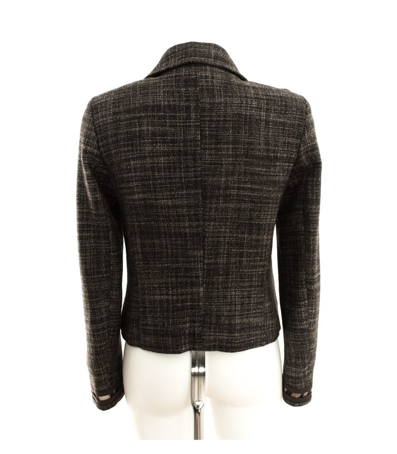 Laurel Damen Blazer Mix Gr. 36 Wolle Kaschmir Seide – Foto 3