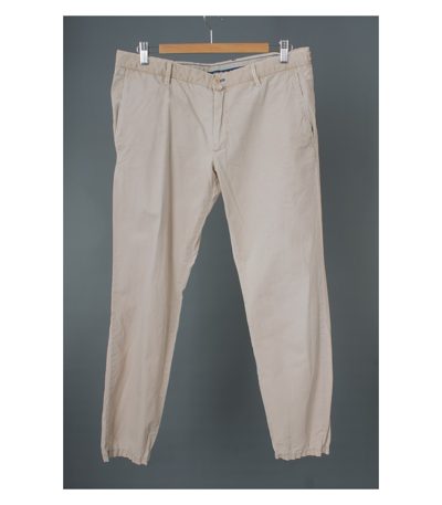 JOOP Herren Hose Gr. 50 Beige Baumwolle