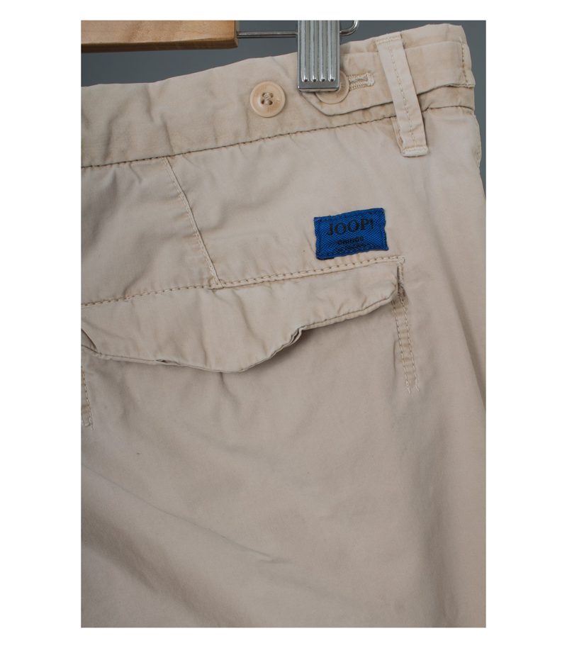 JOOP Herren Hose Gr. 50 Beige Baumwolle – Foto 3