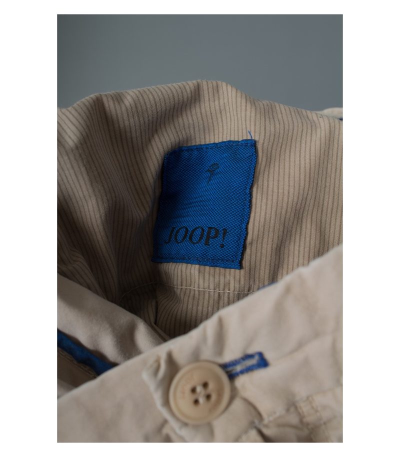 JOOP Herren Hose Gr. 50 Beige Baumwolle – Foto 4