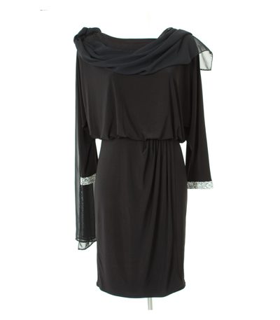 MARIPOSA Damen Kleid Abendkleid Gr. DE 36 Schwarz