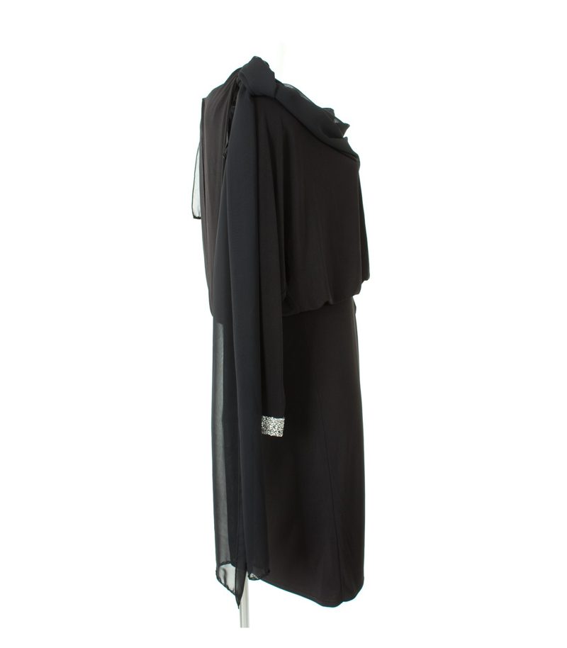 MARIPOSA Damen Kleid Abendkleid Gr. DE 36 Schwarz – Foto 2