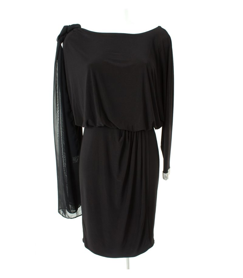 MARIPOSA Damen Kleid Abendkleid Gr. DE 36 Schwarz – Foto 6