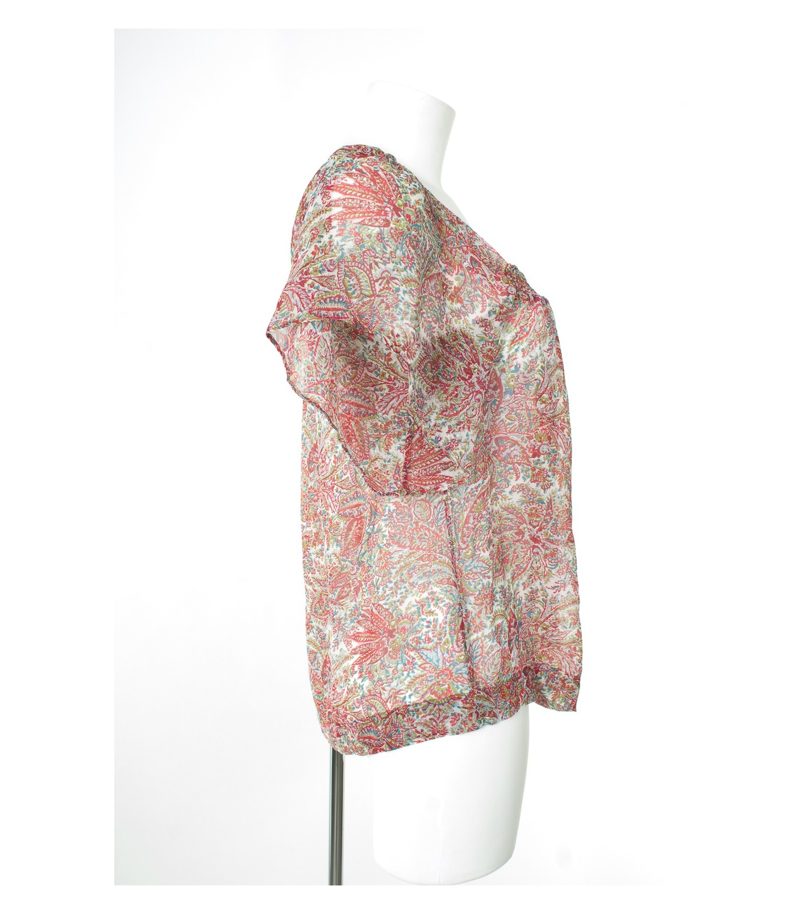 Massimo Dutti Damen Shirt Top Gr. L Mehrfarbig – Foto 2