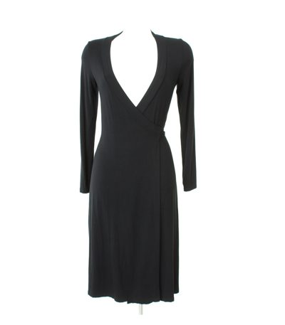 Boden Damen Kleid Maxikleid Gr. UK 8/DE 34 Schwarz Viskose