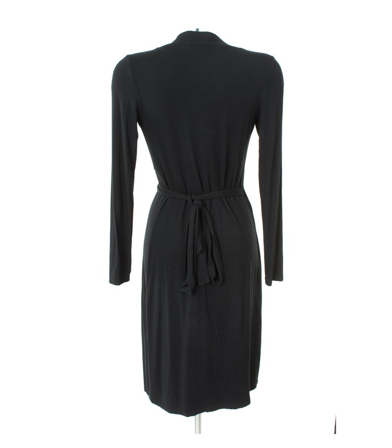 Boden Damen Kleid Maxikleid Gr. UK 8/DE 34 Schwarz Viskose – Foto 4