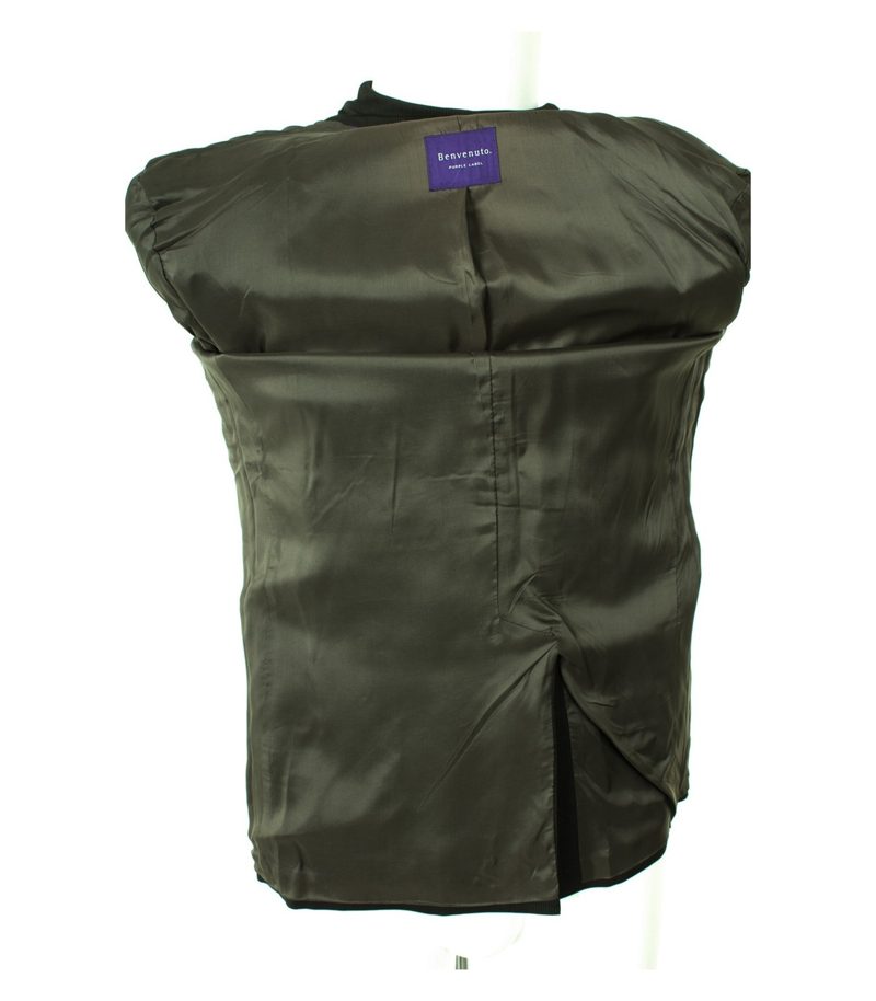 Benvenuto. PURPLE LABEL Herren Sakko Gr. 42 Braun Wolle – Foto 5