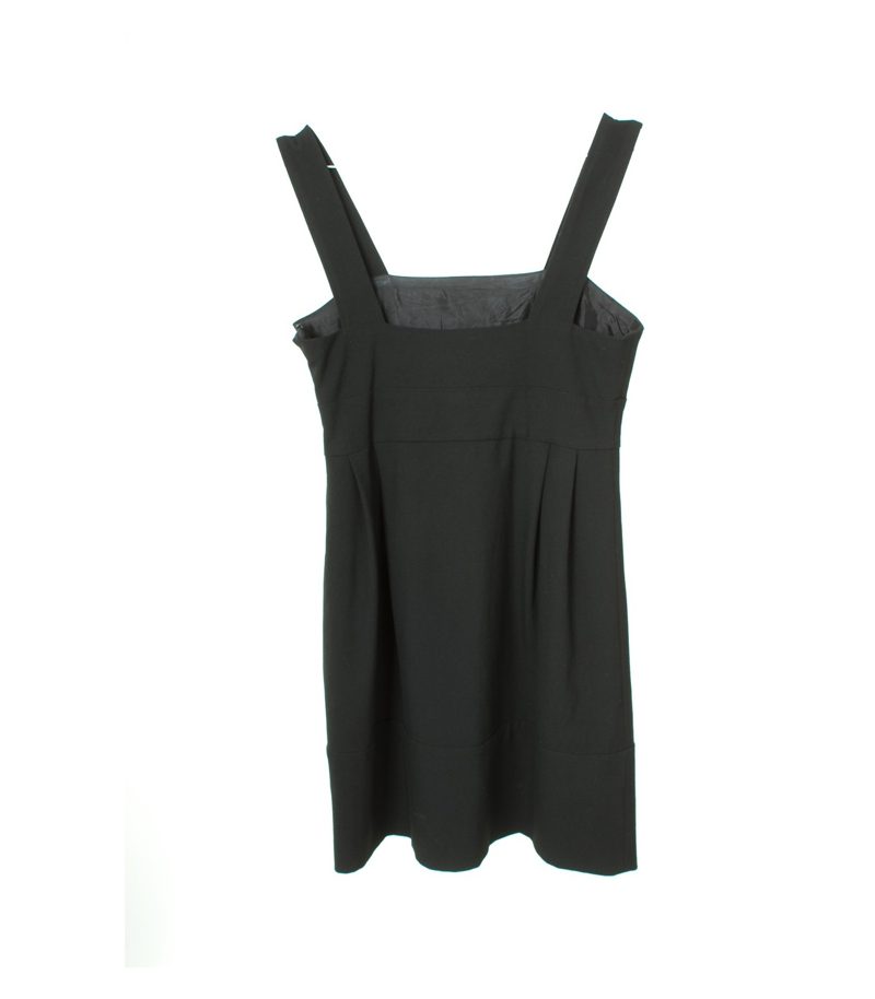 HALLHUBER Damen Kleid Minikleid Gr. DE 36 Schwarz Viskose – Foto 1