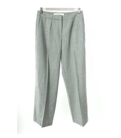 MARINA RINALDI Damen Hose Gr. 15/DE 36 Grau Wolle