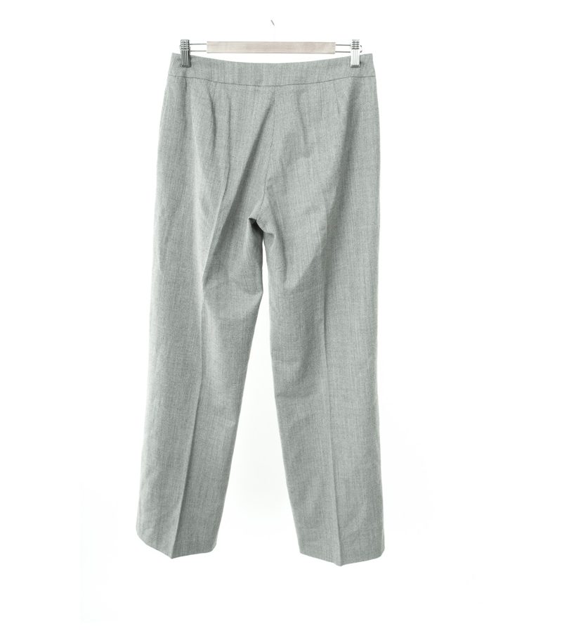 MARINA RINALDI Damen Hose Gr. 15/DE 36 Grau Wolle – Foto 2