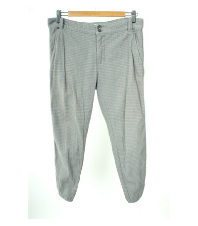 NOA Damen Hose Gr. S Grau Baumwolle