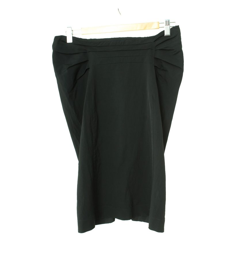 SPORTMAX Damen Rock Gr. DE 40 Schwarz Baumwolle Viskose – Foto 1