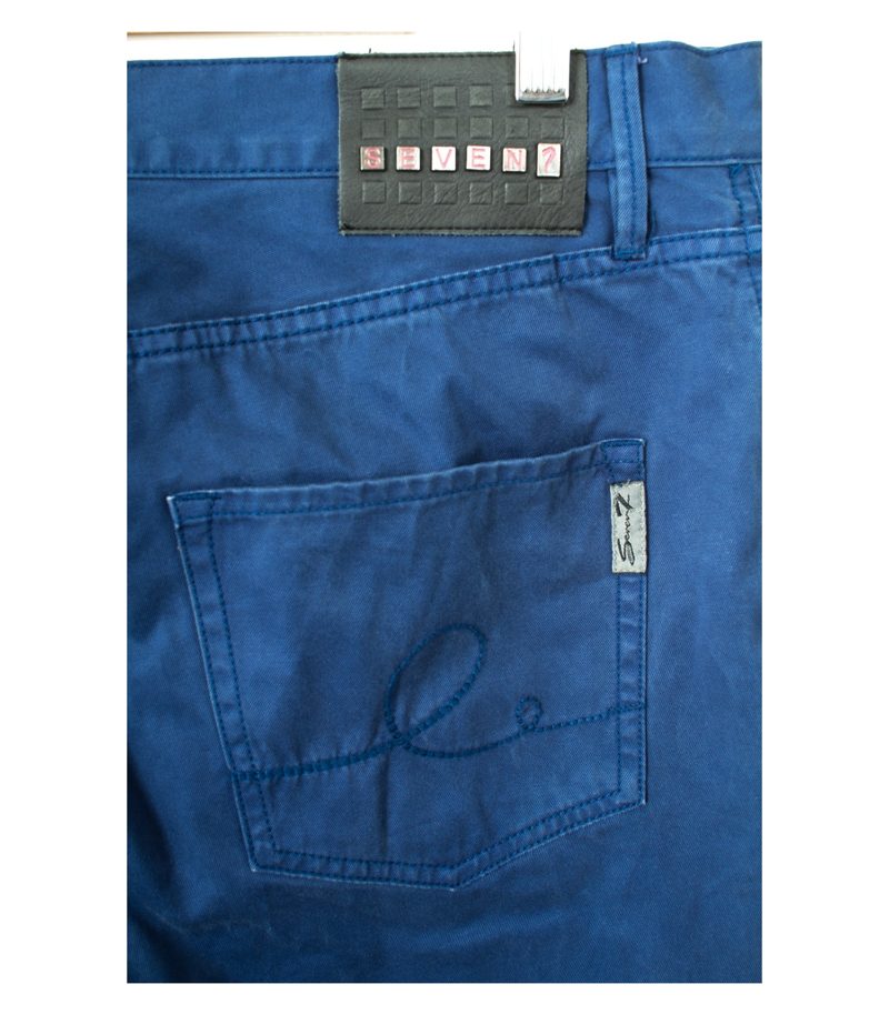 SEVEN 7 Herren Jeans Hose Gr. W34 Blau Baumwolle – Foto 3