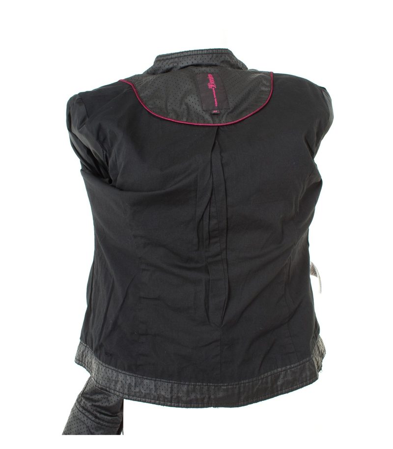 TOM TAILOR Denim Damen Jacke Gr. M Schwarz Baumwolle – Foto 5