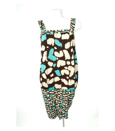 DIANE von FURSTENBERG Damen Kleid Gr. DE 36 Mehrfarbig Seide