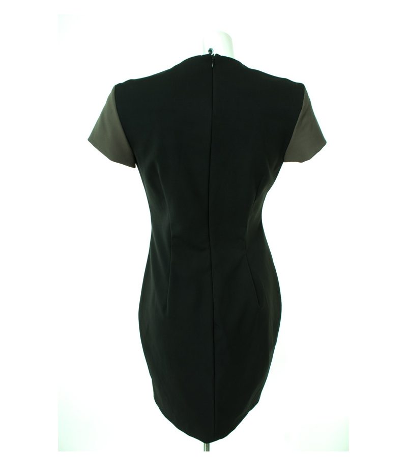 SET Damen Kleid Gr. DE 38 Schwarz/Graubraun – Foto 3