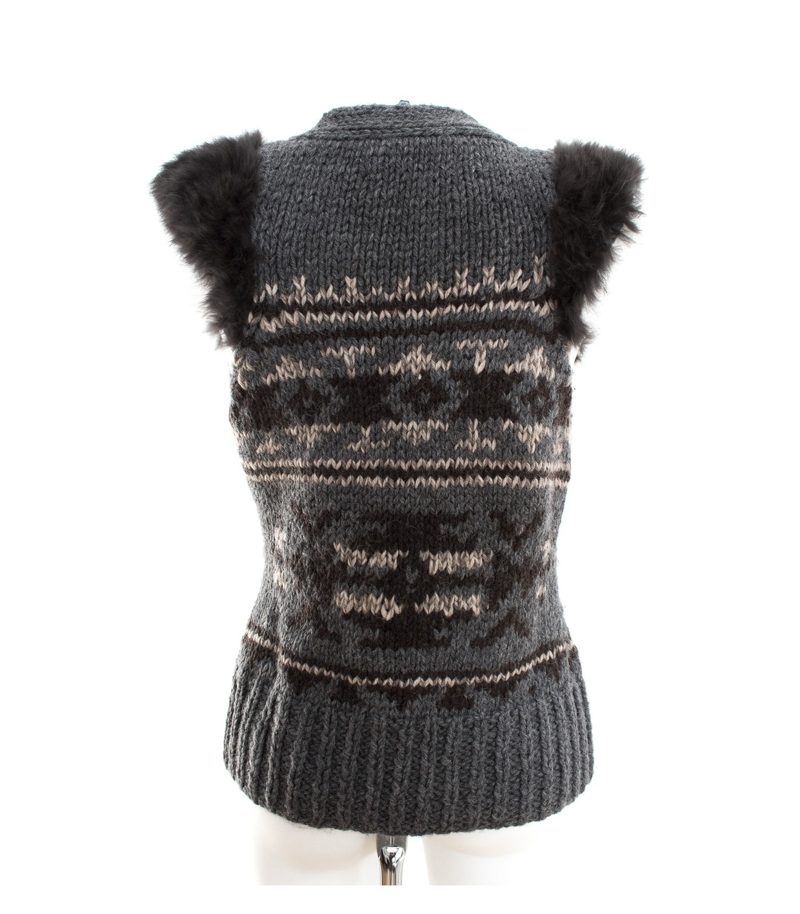 drykorn Damen for beautiful people Wester Strickweste Gr. M Wolle-Alpaka Strick – Foto 3