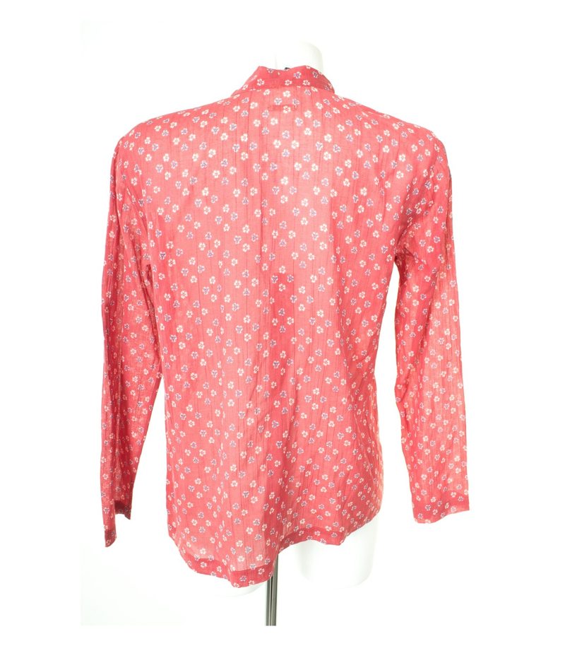 Massimo Alba Damen Bluse Shirt Tuniken Gr. M Mehrfarbig Baumwolle Seide – Foto 3