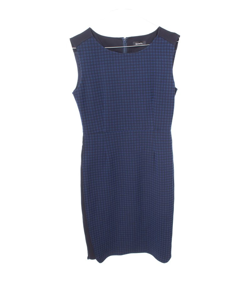 MAX&Co. Damen Kleid Gr. DE 36 Blau Viskose Baumwolle – Foto 1