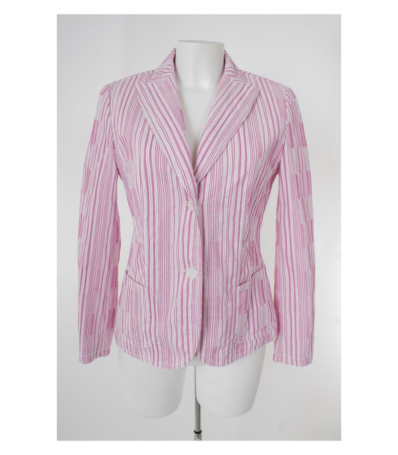 ADAGIO Damen Blazer Gr. DE 38 Rosa/Weiß – Foto 1