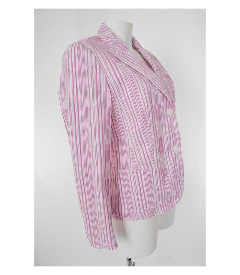 ADAGIO Damen Blazer Gr. DE 38 Rosa/Weiß – Foto 2