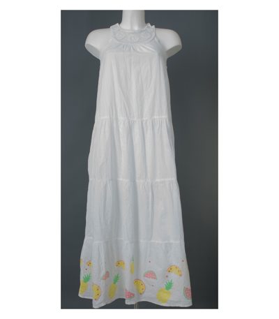 vertbaudet Mädchen 14 Jahre/158 cm Kleid Mehrfarbig Baumwolle