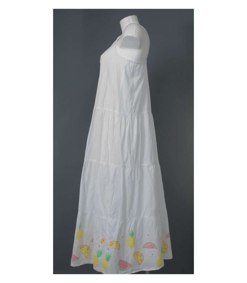 vertbaudet Mädchen 14 Jahre/158 cm Kleid Mehrfarbig Baumwolle – Foto 2