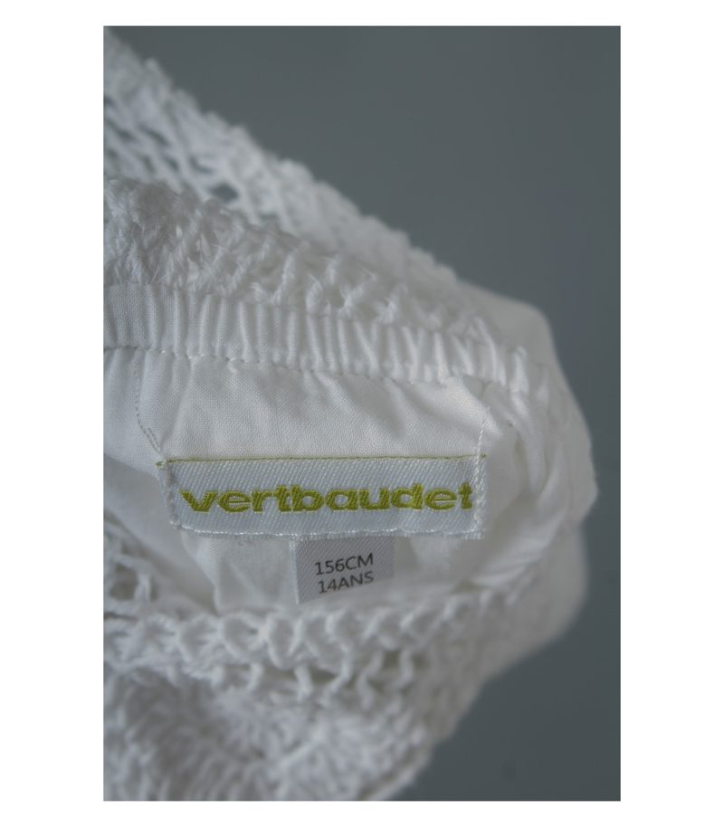 vertbaudet Mädchen 14 Jahre/158 cm Kleid Mehrfarbig Baumwolle – Foto 5