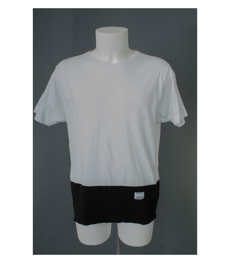 MIYUKI-ZOKU Herren Shirt Poloshirt T-shirt Kurzarm Gr. L Weiß Baumwolle – Foto 1