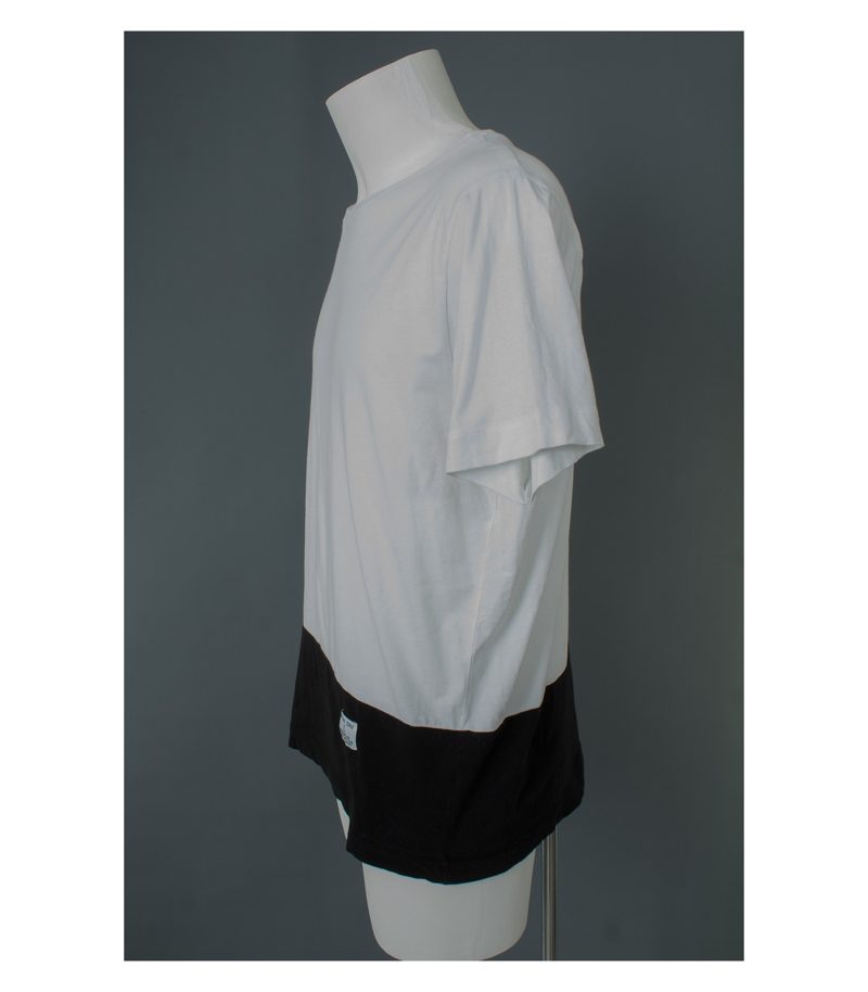 MIYUKI-ZOKU Herren Shirt Poloshirt T-shirt Kurzarm Gr. L Weiß Baumwolle – Foto 2