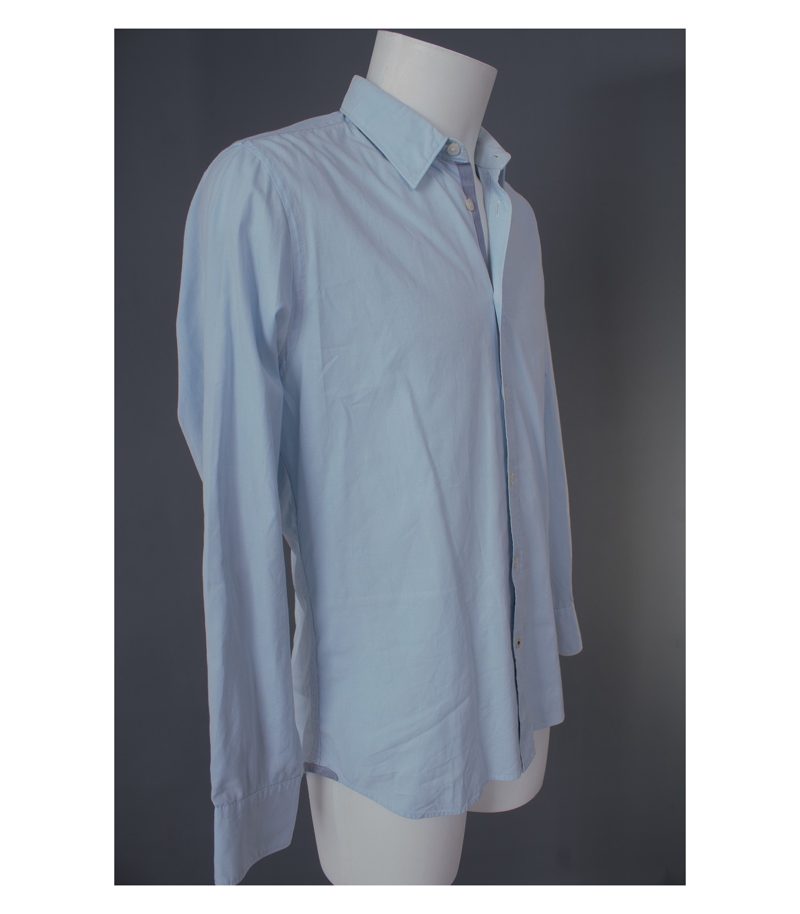 Marc O'Polo Herren Hemd Freizeit Shirt Gr. S/38 Blau Baumwolle – Foto 2