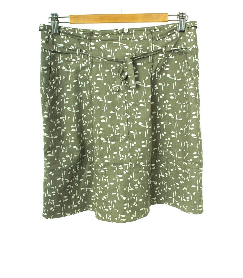 Marc O'Polo Damen Rock Gr. DE 34 Beige/Grau Baumwolle – Foto 1
