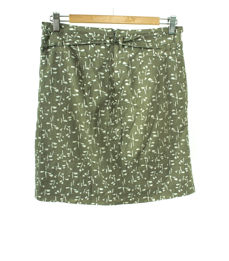Marc O'Polo Damen Rock Gr. DE 34 Beige/Grau Baumwolle – Foto 2