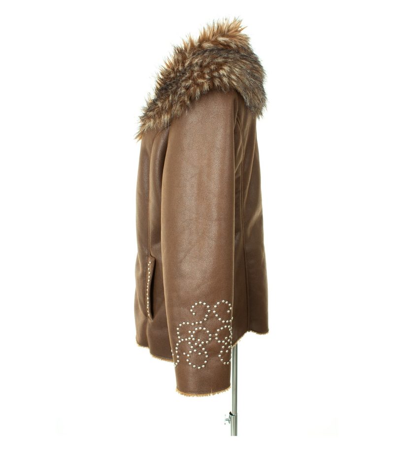 Sarah Kern Damen Jacke Gr. DE 40 Braun – Foto 2