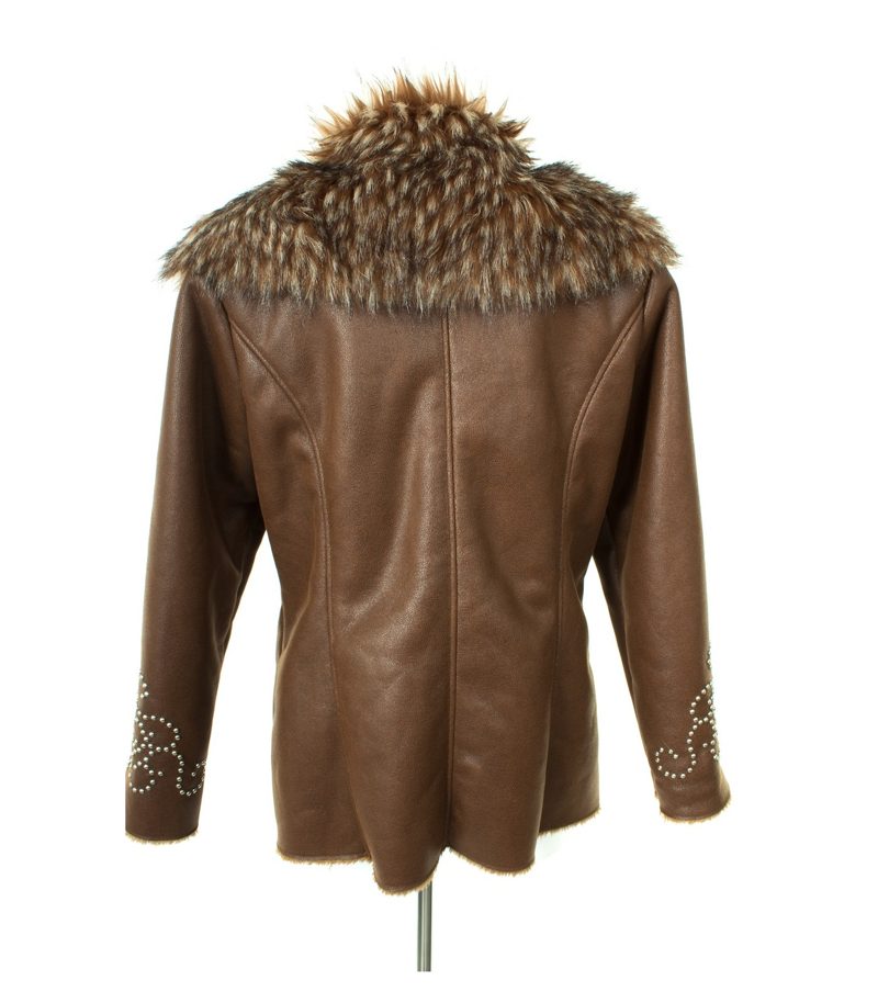 Sarah Kern Damen Jacke Gr. DE 40 Braun – Foto 3