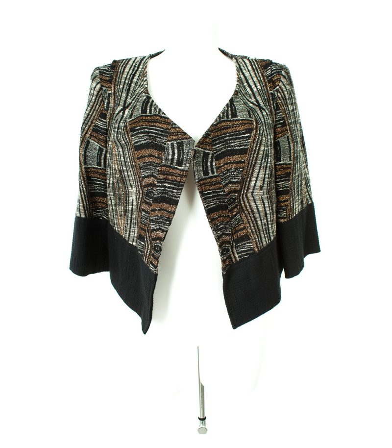 DRYKORN Damen FOR BEAUTIFUL PEOPLE Blazer Lagenlook Gr. 1/DE 34 Baumwolle – Foto 1