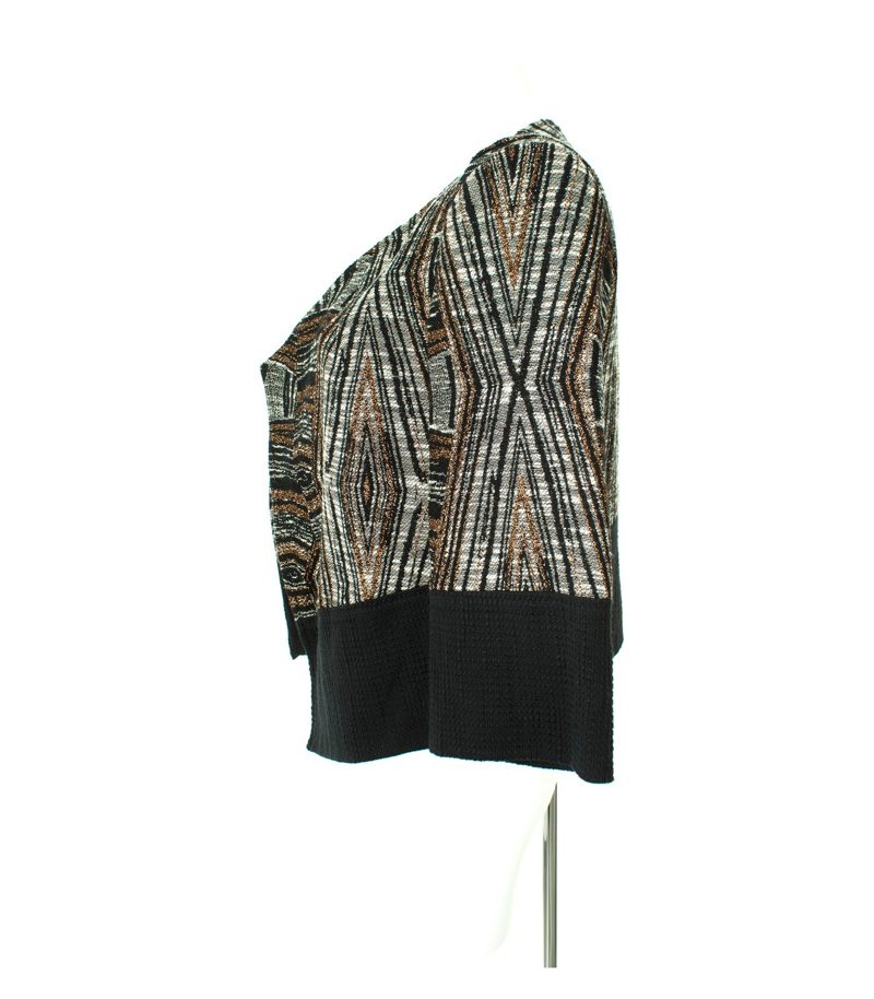 DRYKORN Damen FOR BEAUTIFUL PEOPLE Blazer Lagenlook Gr. 1/DE 34 Baumwolle – Foto 2
