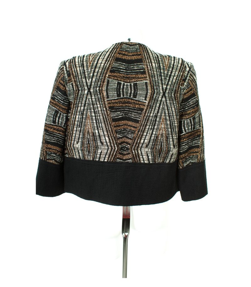 DRYKORN Damen FOR BEAUTIFUL PEOPLE Blazer Lagenlook Gr. 1/DE 34 Baumwolle – Foto 3