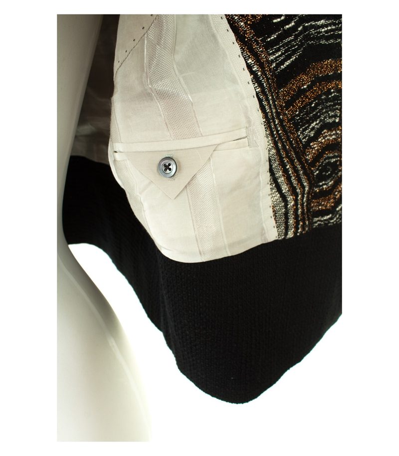 DRYKORN Damen FOR BEAUTIFUL PEOPLE Blazer Lagenlook Gr. 1/DE 34 Baumwolle – Foto 4