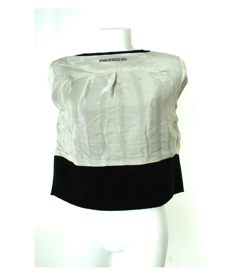 DRYKORN Damen FOR BEAUTIFUL PEOPLE Blazer Lagenlook Gr. 1/DE 34 Baumwolle – Foto 5