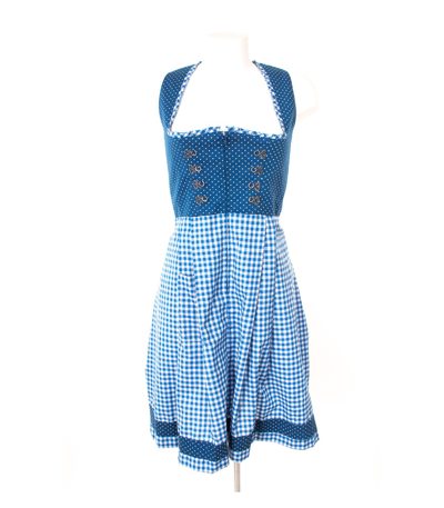 ORIGINAL STEINDL München-Salzburg Trachten Damen Kleid Gr. DE 38 Baumwolle