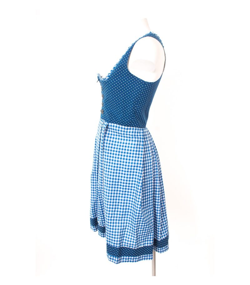 ORIGINAL STEINDL München-Salzburg Trachten Damen Kleid Gr. DE 38 Baumwolle – Foto 2