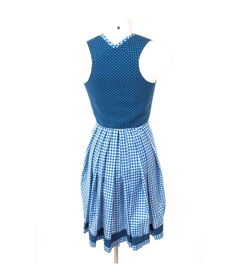 ORIGINAL STEINDL München-Salzburg Trachten Damen Kleid Gr. DE 38 Baumwolle – Foto 3
