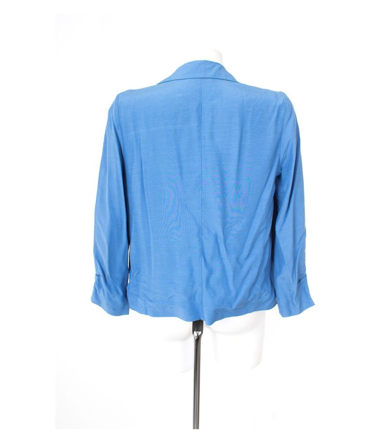 river. island Damen Blazer Gr. DE 32/UK 6 Blau Viskose – Foto 3